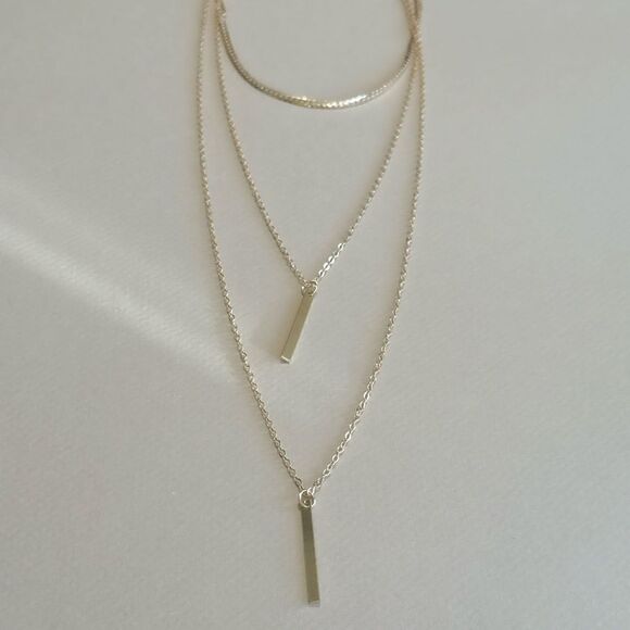 Boho Layered Necklace M1313 - Picture 1 of 2